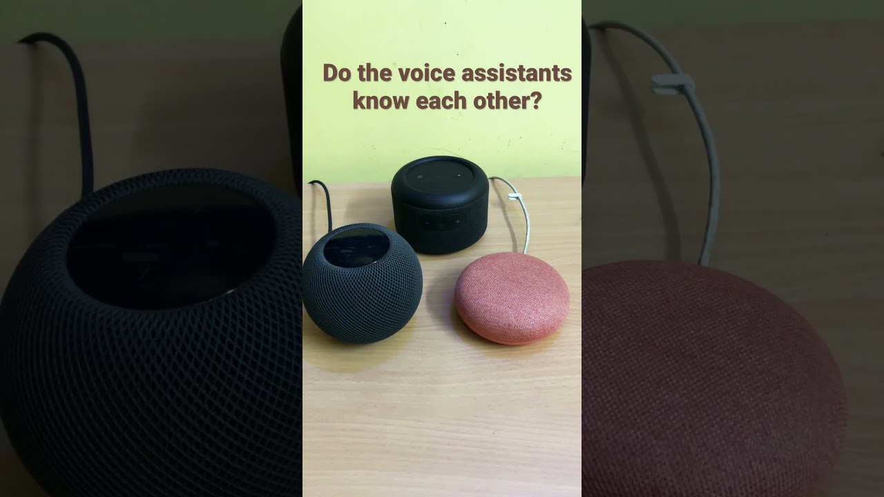 Google Assistant vs Alexa vs Siri | How do they respond about other voice assistants | #Shorts